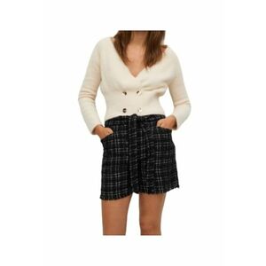 Pantaloni Scurti Tweed Eleganti - imagine