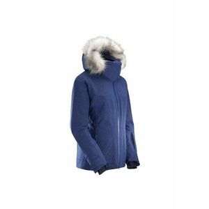 Geaca de schi cu gluga si blana detasabila - imagine