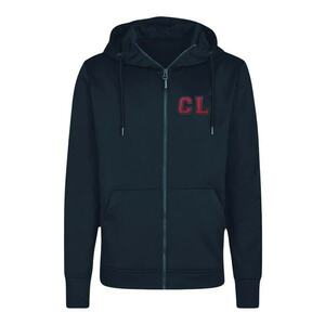 Hanorac CXL - negru - bumbac/poliester - cu fermoar - gluga integrata imagine