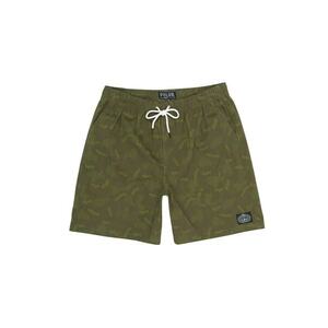 Pantaloni scurti cu imprimeu abstract - imagine