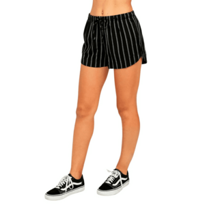 Pantaloni scurti cu imprimeu in dungi - imagine