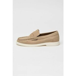 Pantofi loafer din piele intoarsa cu varf rotund imagine