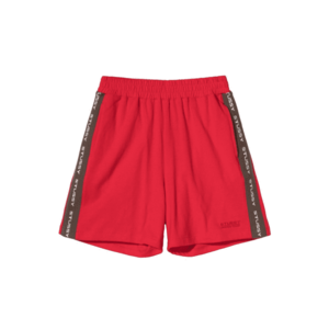 Pantaloni scurti cu benzi logo si buzunare - imagine