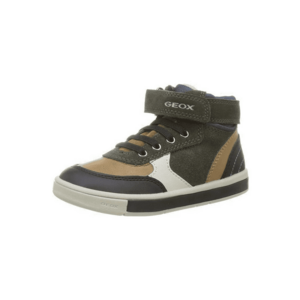 Pantofi sport din amestec de piele intoarsa - imagine