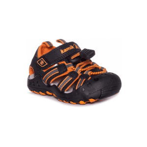 Sandale tip fisherman cu banda velcro Crab - imagine