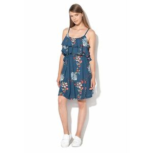 Rochie evazata cu model floral Flora imagine