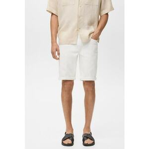 Bermude slim fit din denim imagine