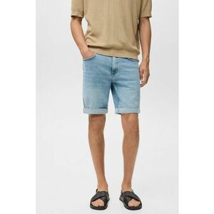 Bermude din denim cu talie medie imagine