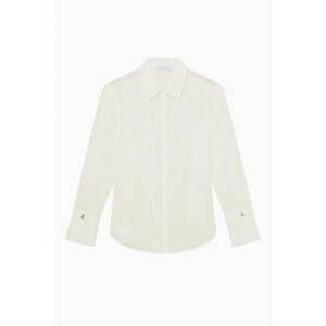 Cămașă transparentă din organza cu nasturi ascunși imagine