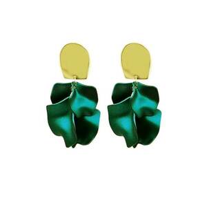 Cercei cu model petale imagine