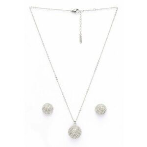 Set de colier si cercei cu elemente sferice imagine