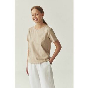 Tricou din bumbac cu buzunar pe piept imagine