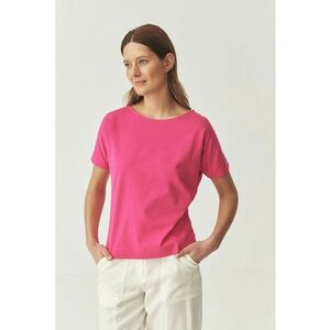 Tricou din bumbac cu decolteu rotund imagine