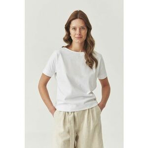 Tricou uni cu decolteu rotund imagine