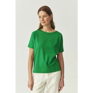 Tricou uni cu decolteu rotund imagine