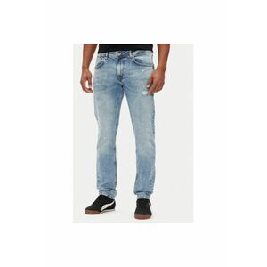 Pantaloni barbati PM207390RI7 - Bumbac/Elastan - Albastru imagine