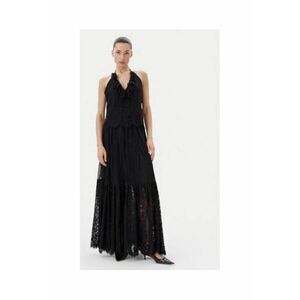 Rochie neagra - din nailon si bumbac imagine