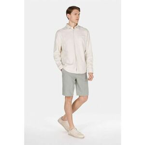 Pantaloni scurti din amestec de in cu talie ajustabila imagine