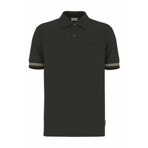 Tricou polo cu model texturat imagine