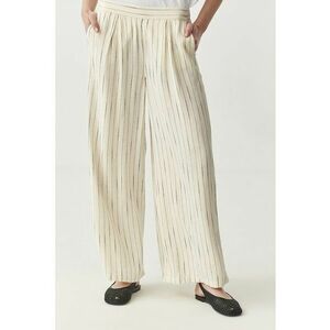 Pantaloni in dungi cu buzunare oblice imagine