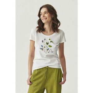 Tricou cu imprimeu floral imagine
