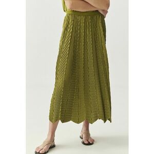 Fusta midi texturata imagine