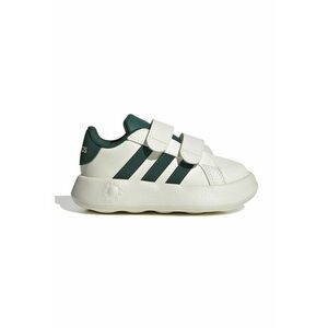 Pantofi sport din piele ecologica cu velcro Grand Court 2.0 imagine