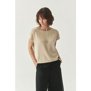 Tricou tricotat din amestec de in si lyocell imagine