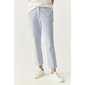 Pantaloni crop conici imagine