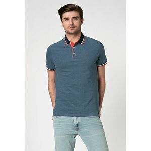 Tricou polo slim fit de bumbac organic Paulos imagine