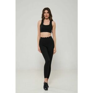 Set de bustiera slim fit si colanti cu talie inalta - 2 piese imagine