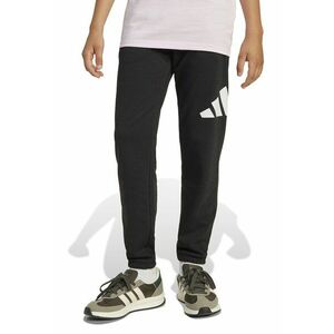 Pantaloni de trening cu logo si snur in talie imagine
