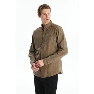 Camasa uni cu guler cu nasturi imagine