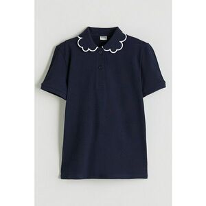 Tricou polo de bumbac imagine