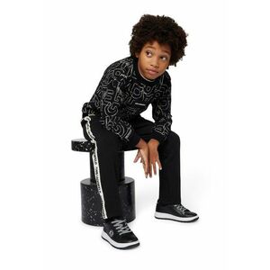 Pantaloni din amestec de bumbac cu logo imagine