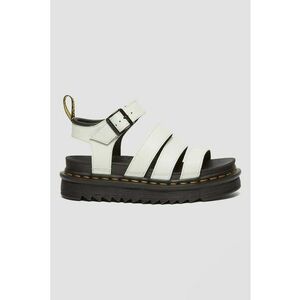 Sandale flatform de piele imagine