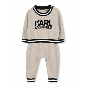 Salopeta tricotata fin cu model logo imagine