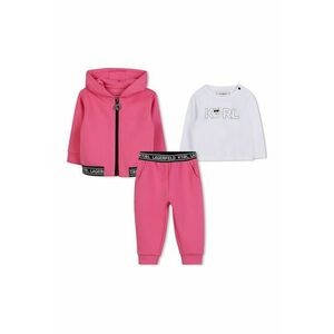 Set de imbracaminte cu imprimeu logo - 3 piese imagine