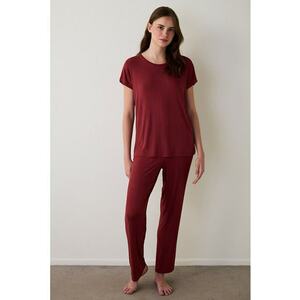 Pijama lejera cu decolteu rotund imagine