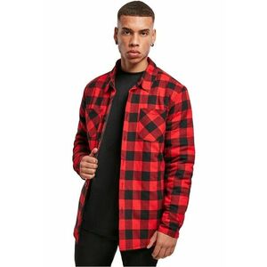 Jacheta-camasa in carouri cu buzunare pe piept imagine