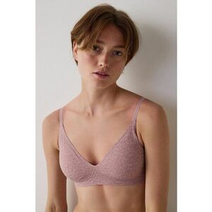 Sutien striat cu animal print imagine