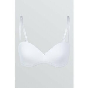 Sutien cu model uni si bretele ajustabile imagine