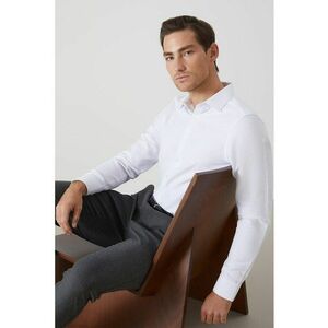 Camasa slim fit cu guler ascutit imagine