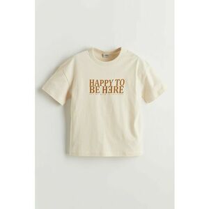 Tricou regular fit cu imprimeu text imagine