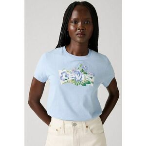 Tricou de bumbac cu decolteu la baza gatului imagine