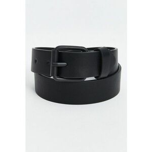 Curea de piele ecologica - Negru - imagine