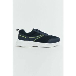 Pantofi sport de piele ecologica cu insertii de plasa imagine