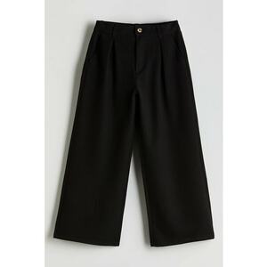 Pantaloni cu croiala ampla si talie inalta imagine