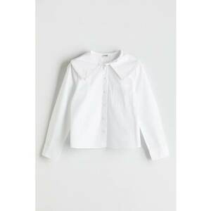 Camasa cu guler supradimensionat imagine