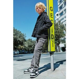 Blugi cu talie elastica imagine